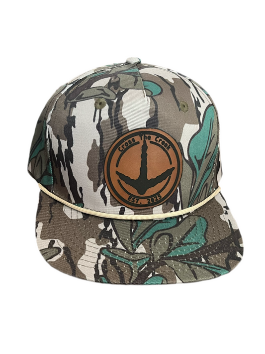 Mossy Oak Green Leaf Hat